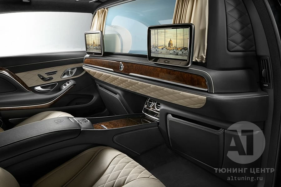 Салон Mercedes-Benz Maybach. Фото