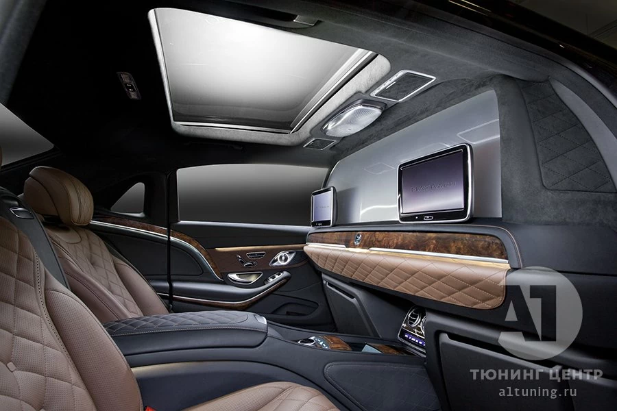 Салон Mercedes-Benz Maybach. Фото 8