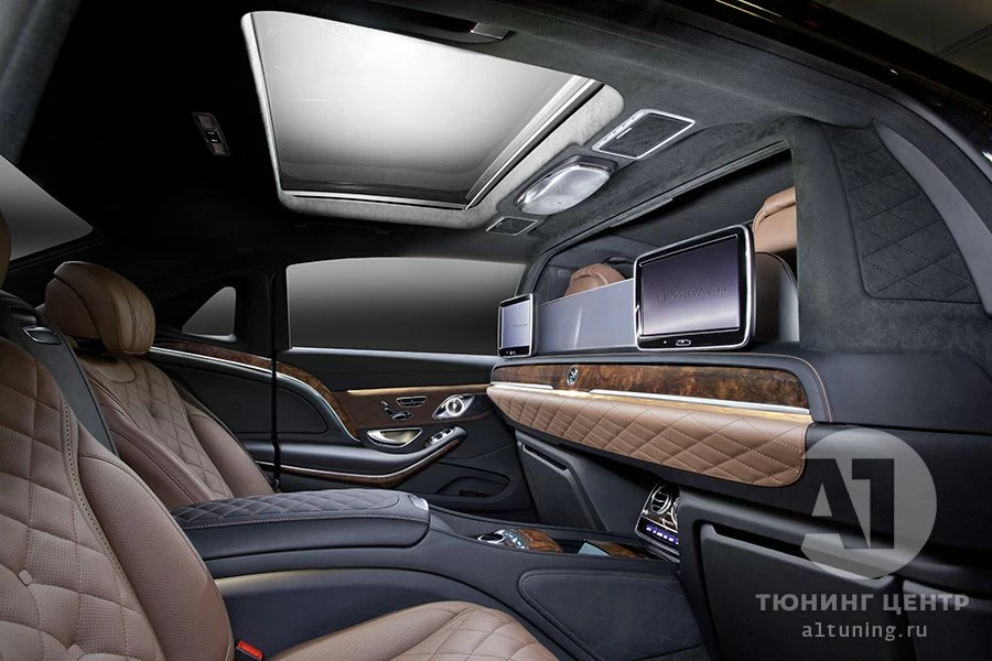Салон Mercedes-Benz Maybach. Фото 7