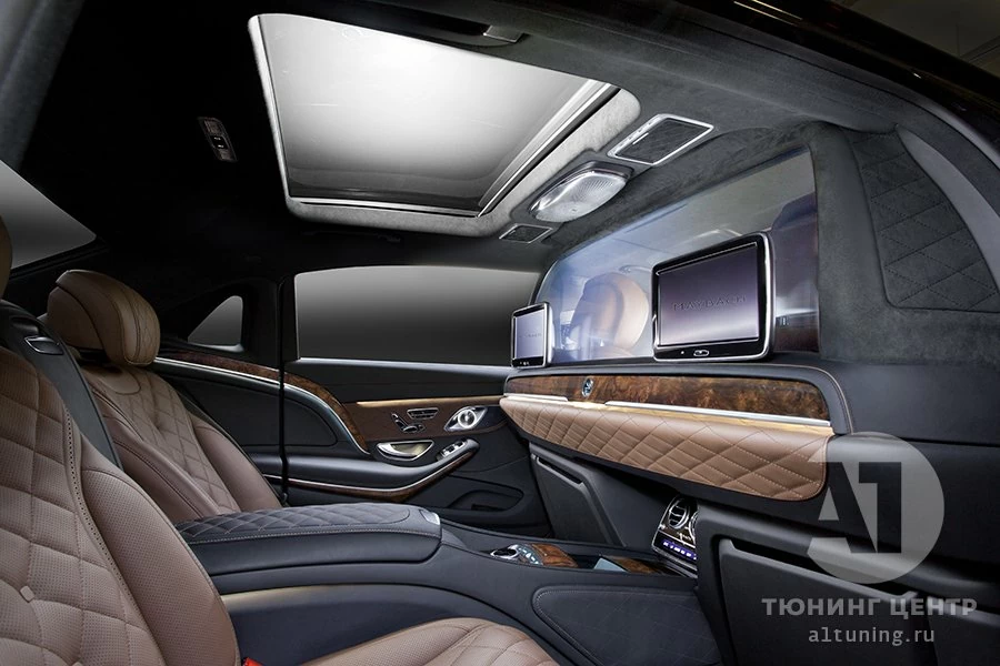 Салон Mercedes-Benz Maybach. Фото 9