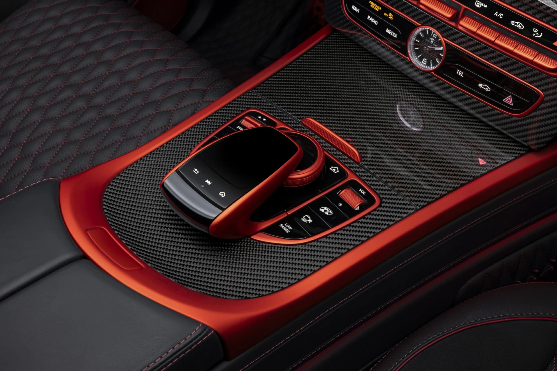 Тюнинг Mercedes-Benz BRABUS G900 Rocket Red&Black. Фото 1