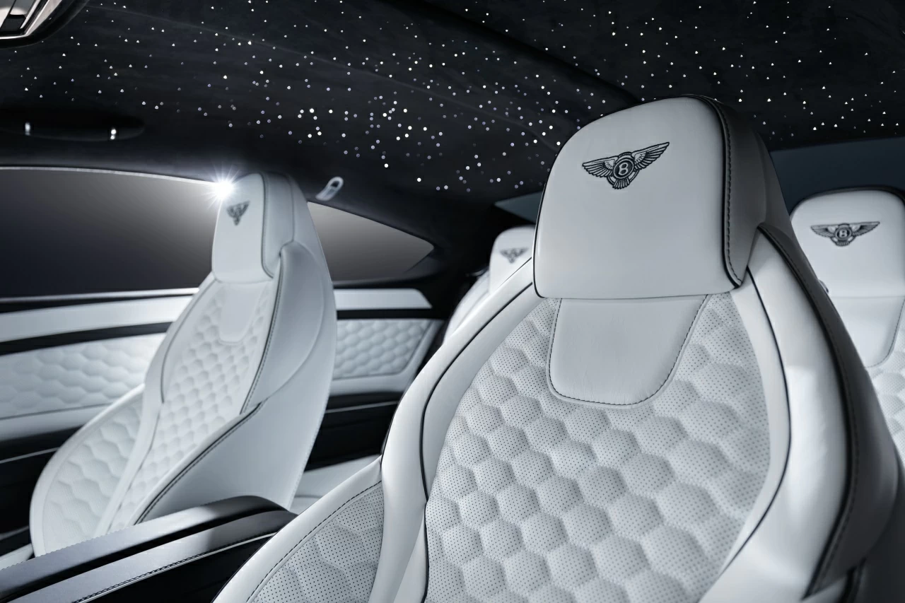 Bentley звездное небо. Фото