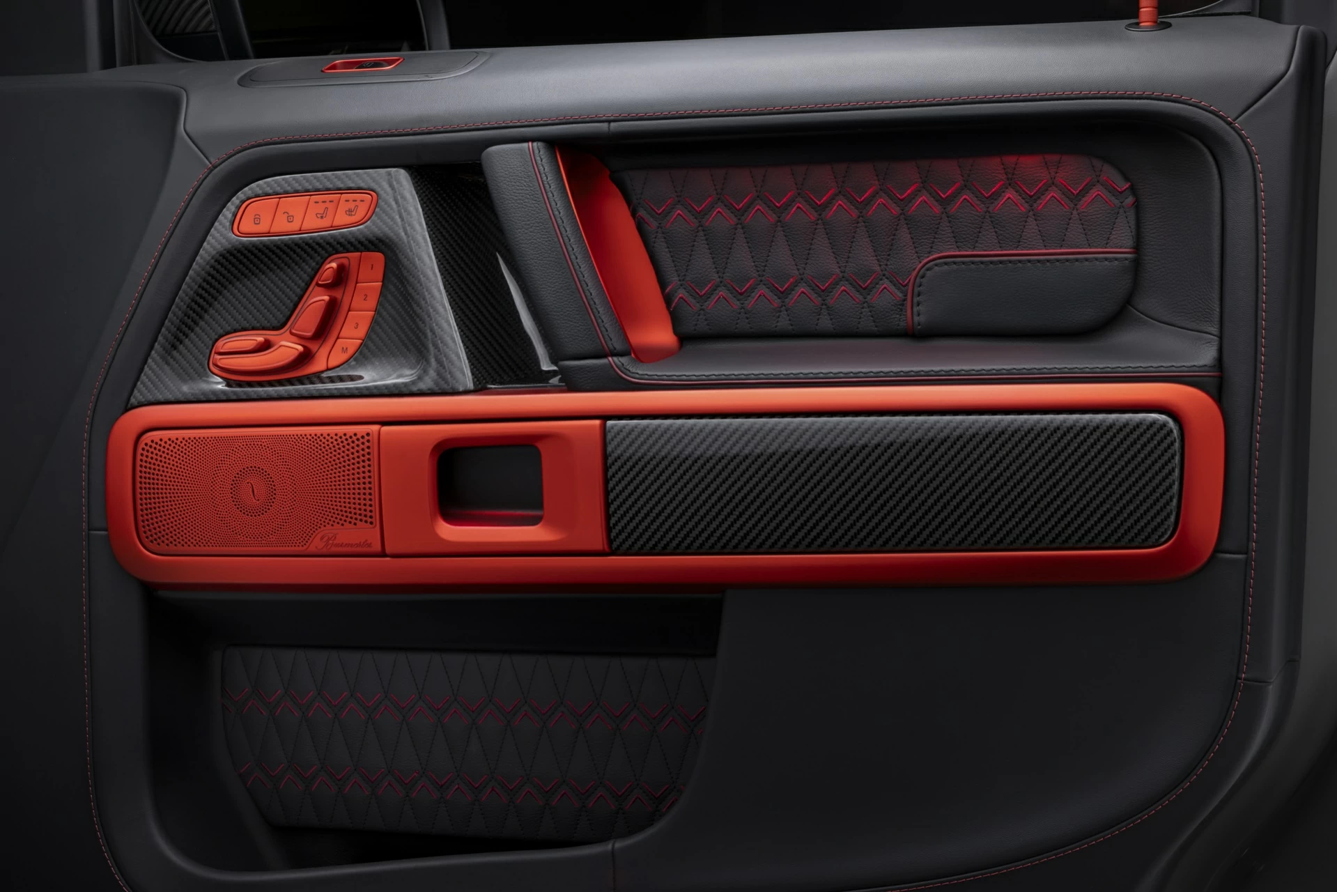 Mercedes-Benz BRABUS G900 Rocket Red&Black. Дверь. Фото 9