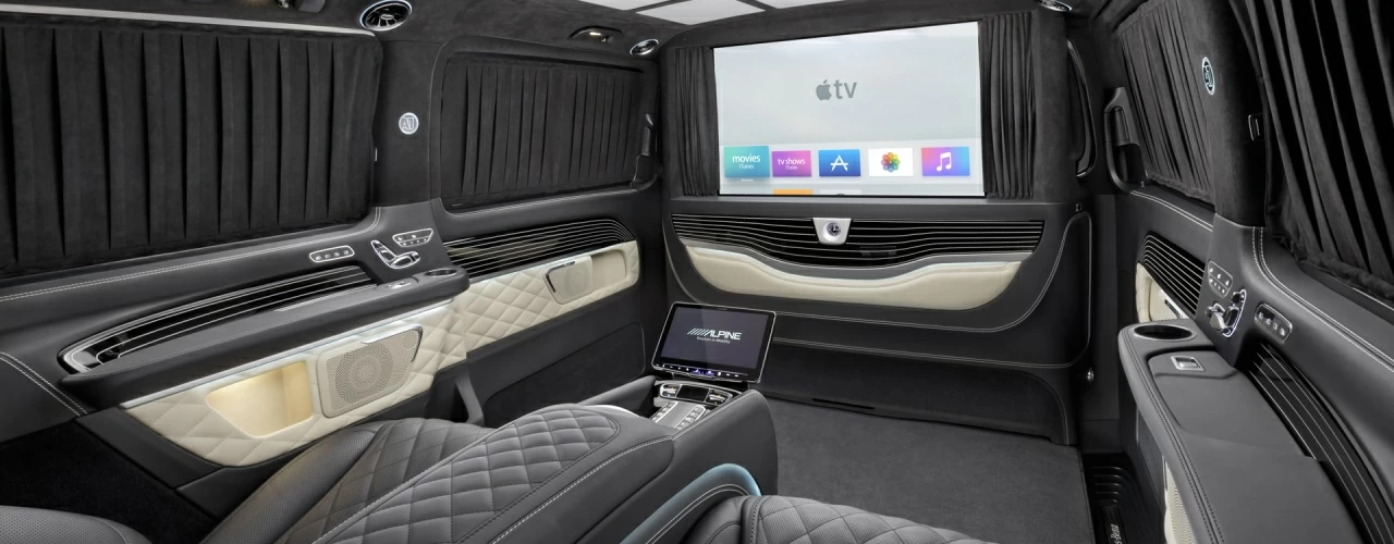 Салон Mercedes-Benz V-Class V-BusinessJet. Фото