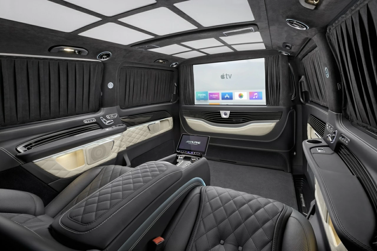 Салон Mercedes-Benz V-Class V-BusinessJet. Фото