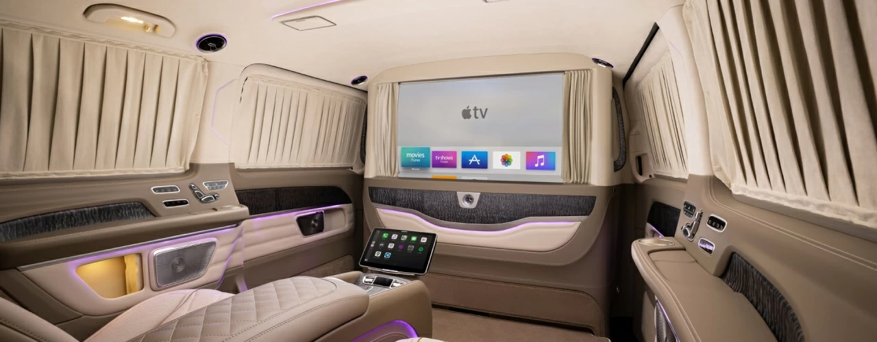 Салон Mercedes-Benz V-Class 300D V-BusinessJet. Фото