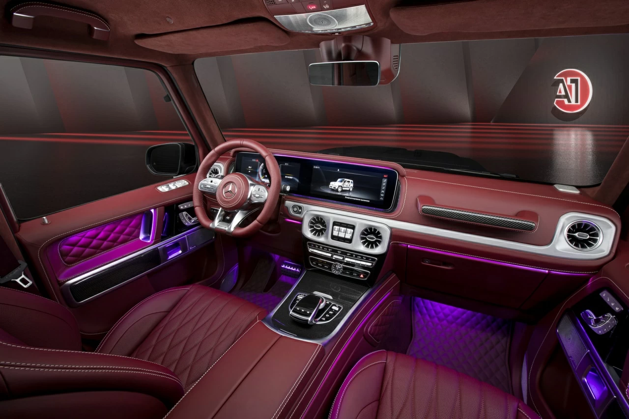 Mercedes-Benz G 63 BRABUS. Торпедо. Фото