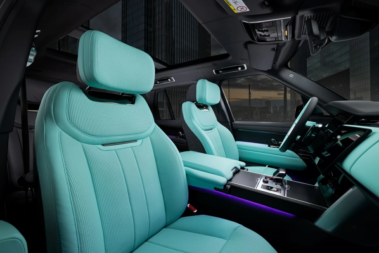 Салон Range Rover. Фото