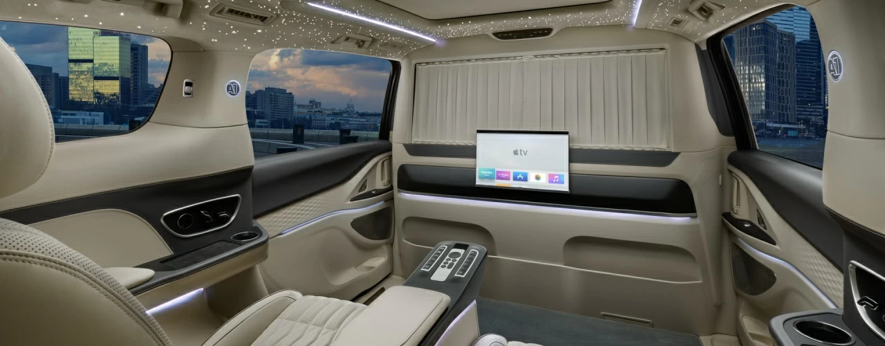 Voyah Dream BusinessJet звездное небо. Фото