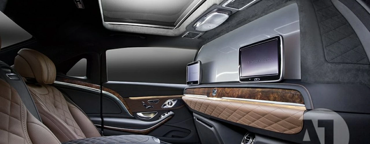 Салон Mercedes-Benz Maybach. Фото 8