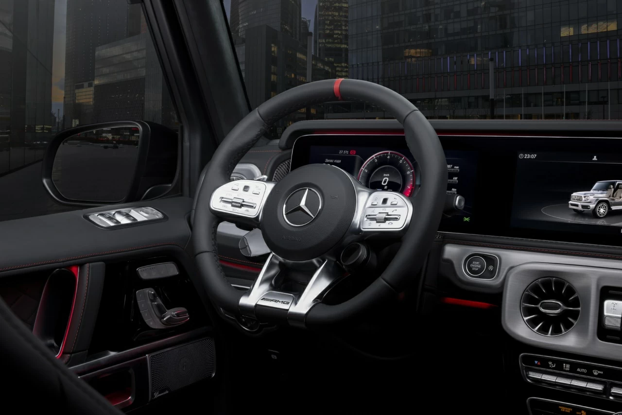 Mercedes-Benz G 63. Руль