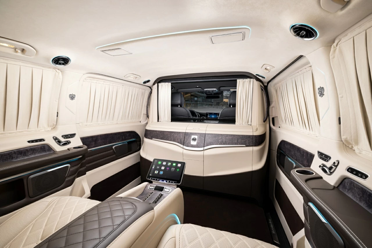 Салон Mercedes-Benz V-VIP. Фото 2