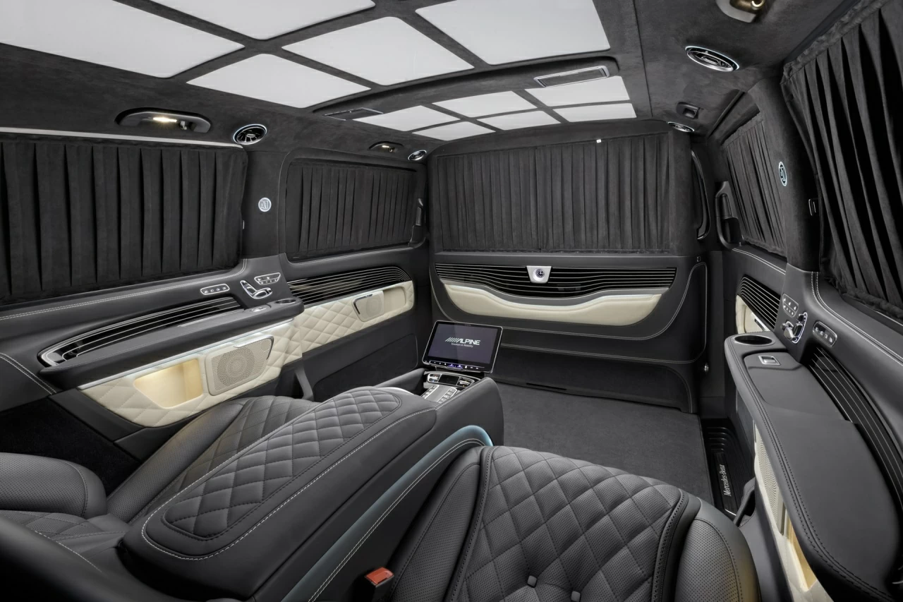 Салон Mercedes-Benz V-Class V-BusinessJet. Фото 1