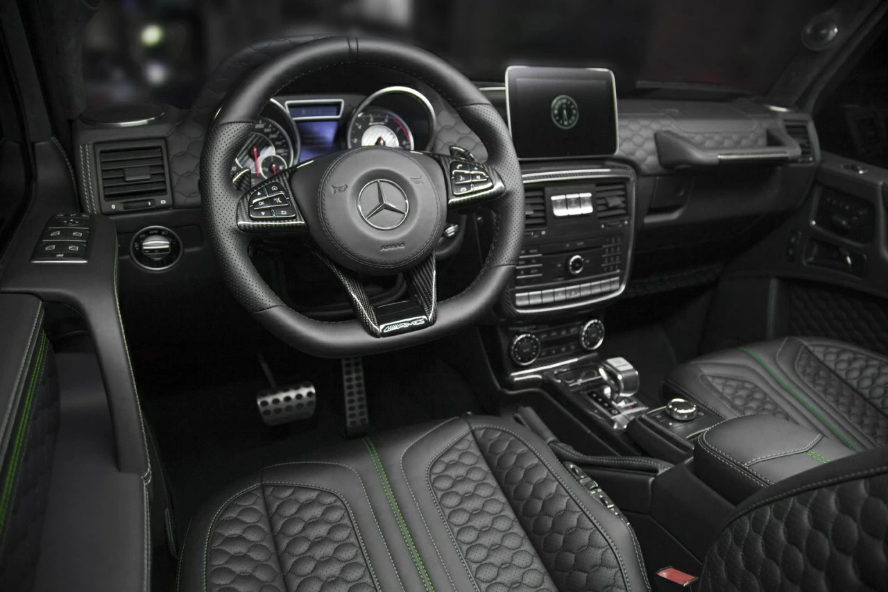 Mercedes-Benz G-class. Торпедо