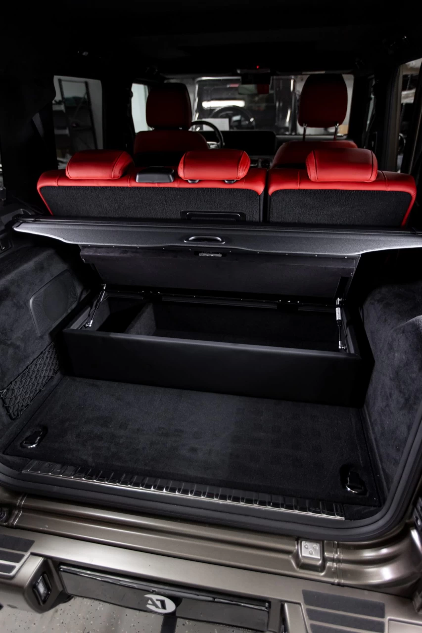 Потайной сейф на G-CLASS. Фото