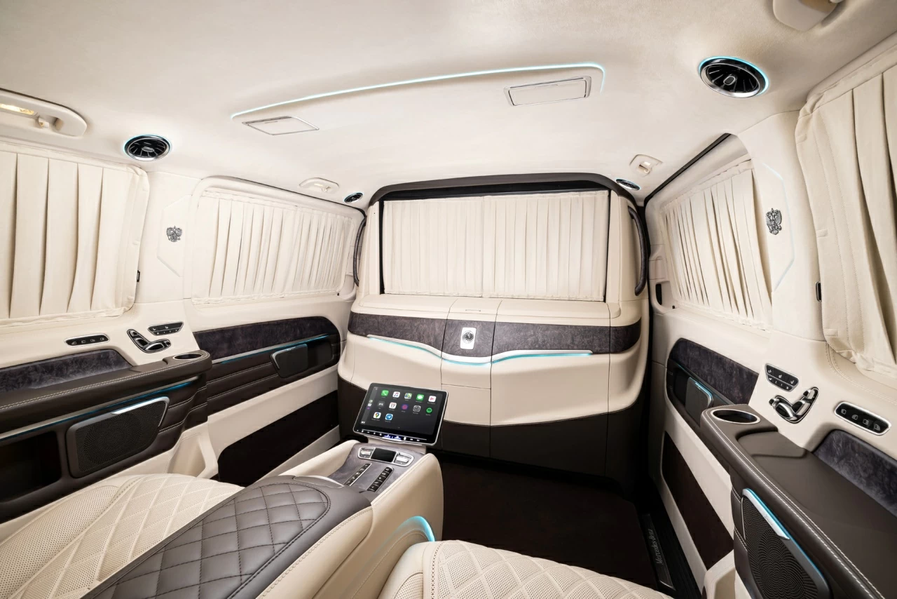 Салон Mercedes-Benz V-VIP. Фото 1