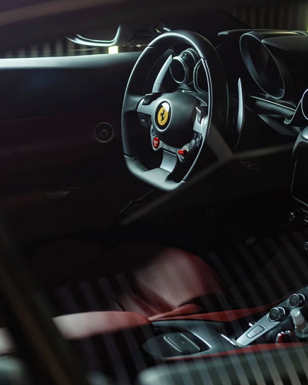 Перетяжка руля кожей. Фото