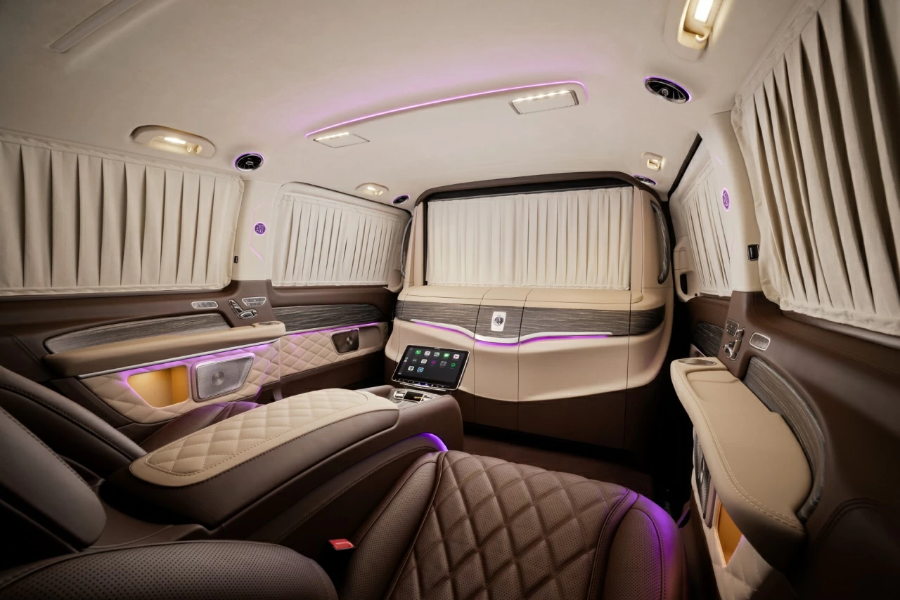Mercedes-Benz V-VIP салон. Фото 43