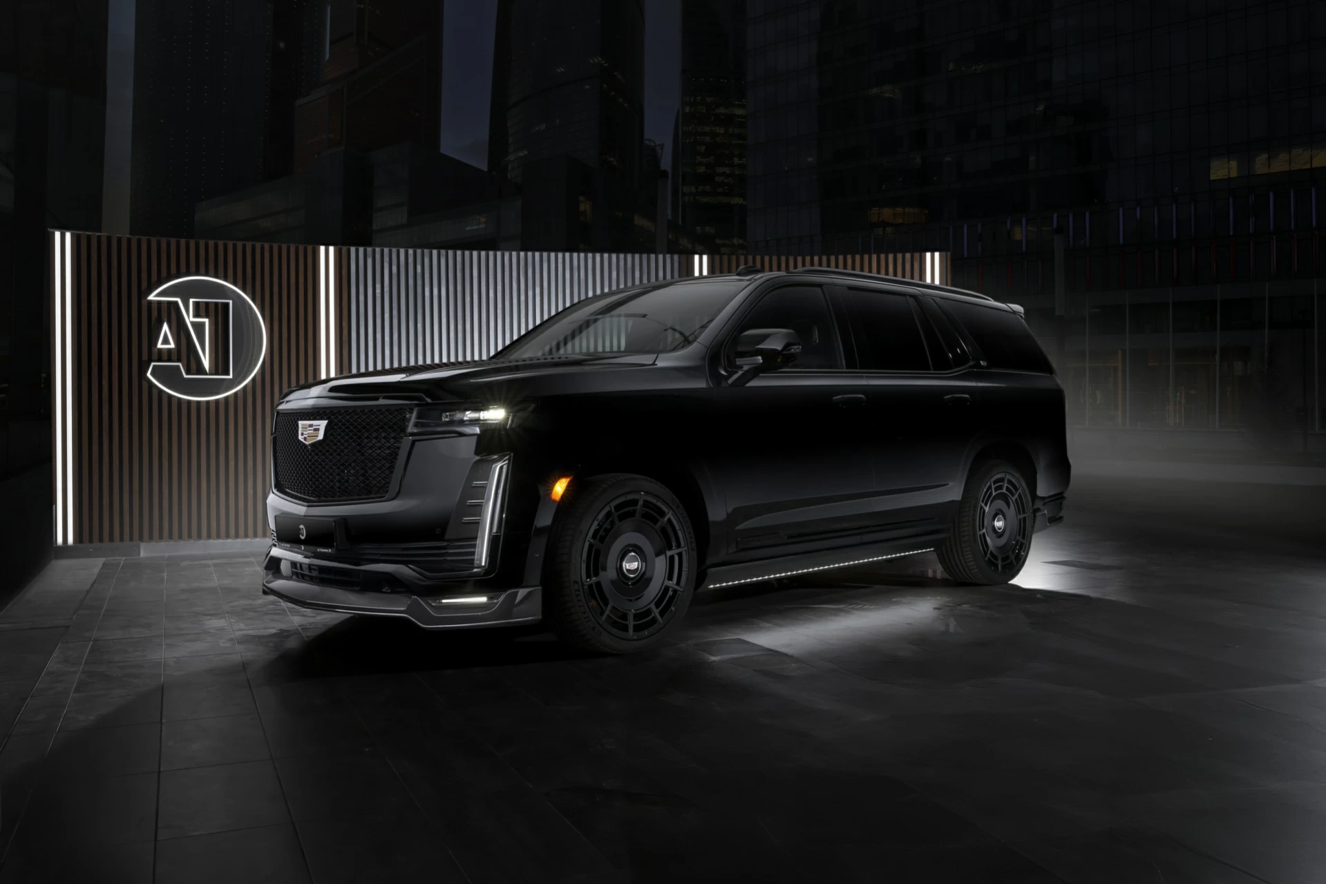 Тюнинг Cadillac Escalade Carbon.