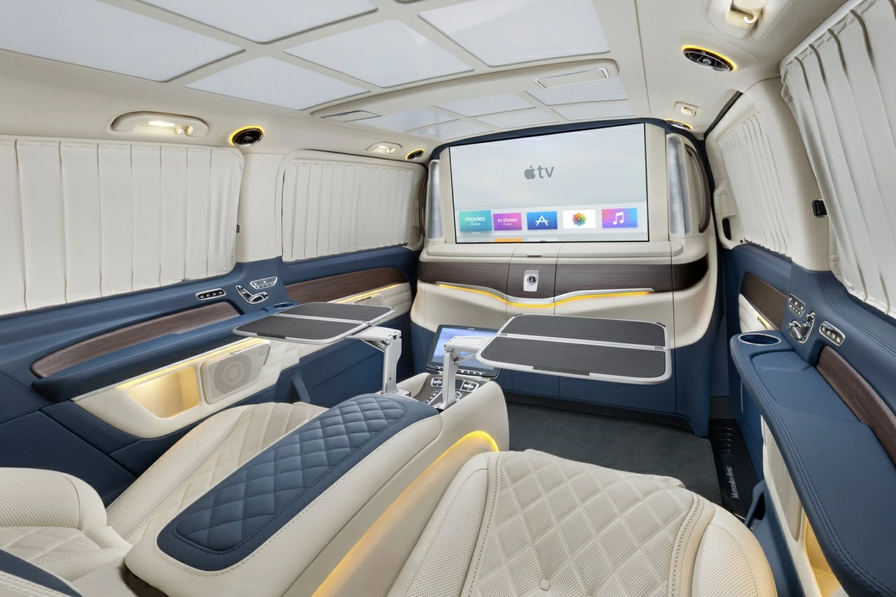 Салон Mercedes-Benz V-VIP. Фото 2