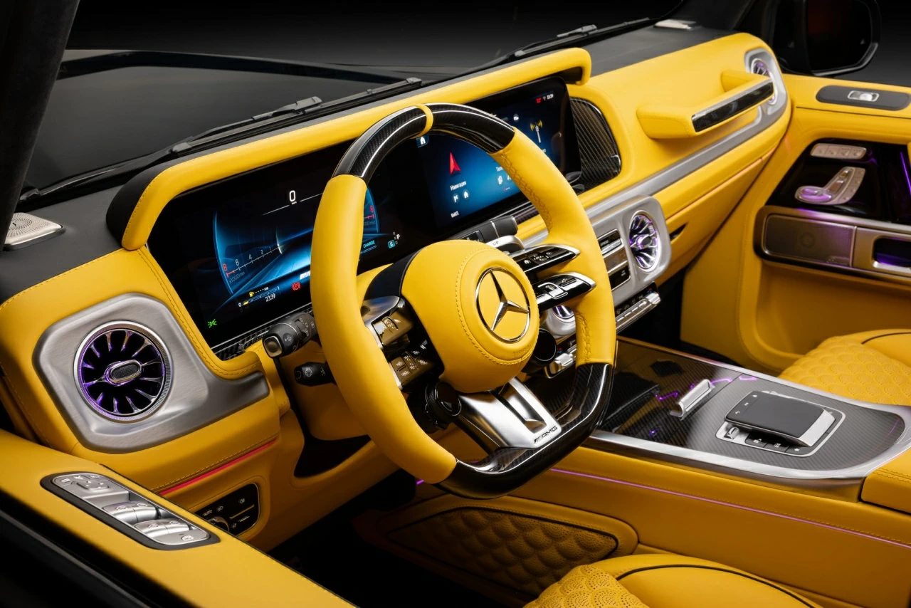 Mercedes-Benz G-Class. Торпедо. Фото