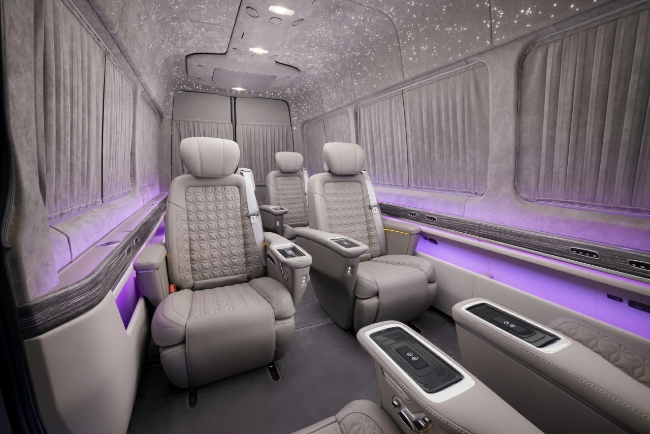 Mercedes-Benz Sprinter Business Jet звездное небо. Фото