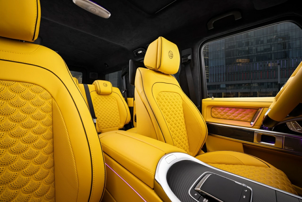 Салон Mercedes-Benz G-Class. Фото