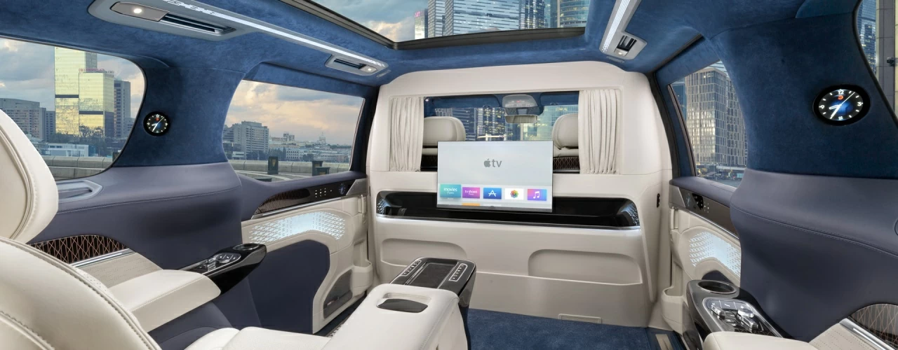 Салон Zeekr 009. Фото