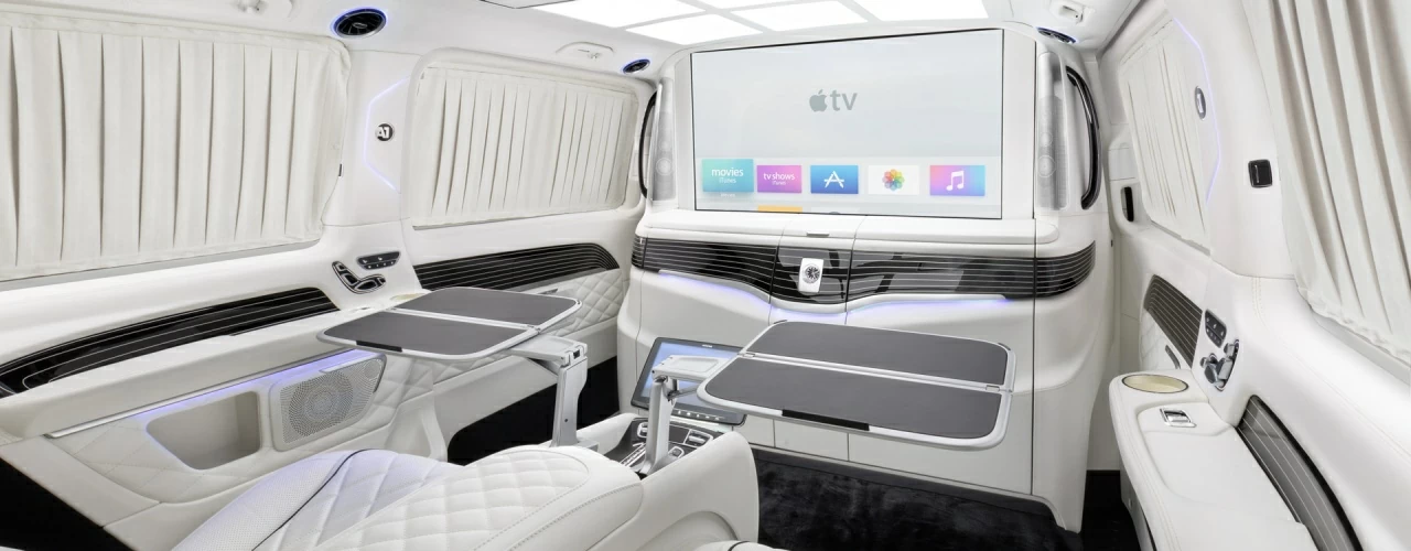 Салон Mercedes-Benz V-VIP. Фото 51