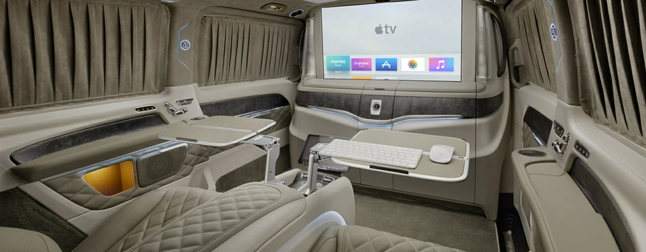 Салон Mercedes-Benz V-VIP. Фото