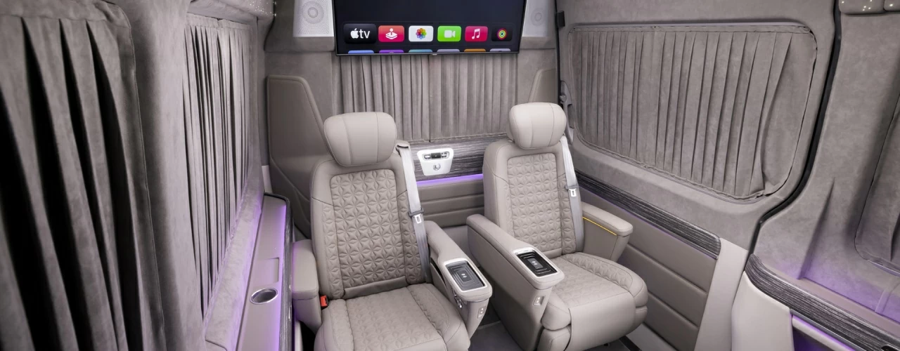 Салон Mercedes-Benz Sprinter Business Jet. Фото