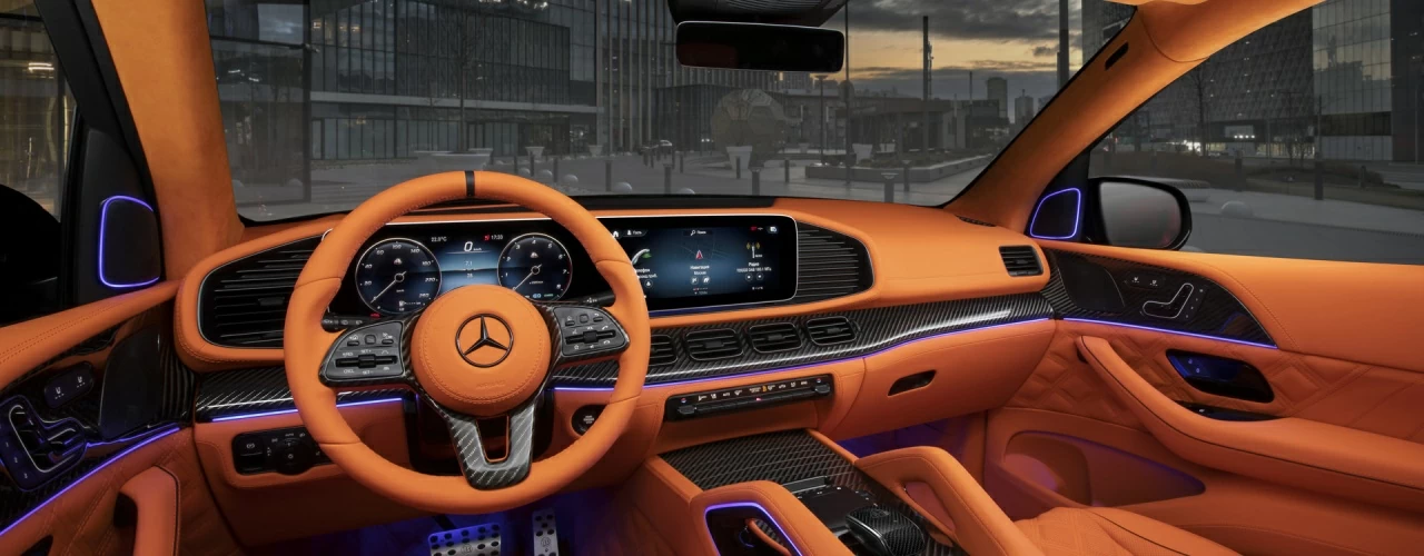 Mercedes-Benz GLS Maybach. Торпедо. Фото 12