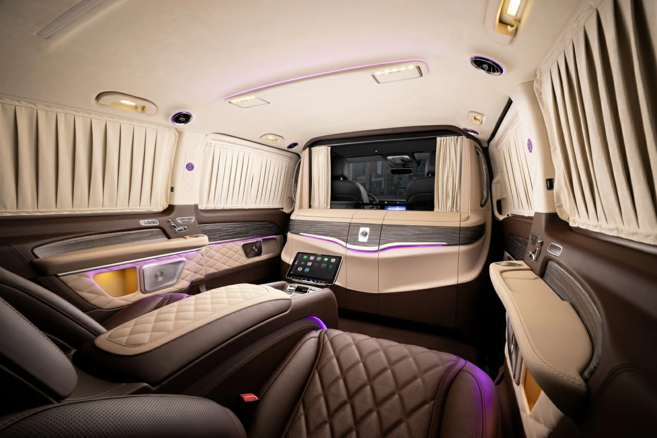 Mercedes-Benz V-VIP салон. Фото 44