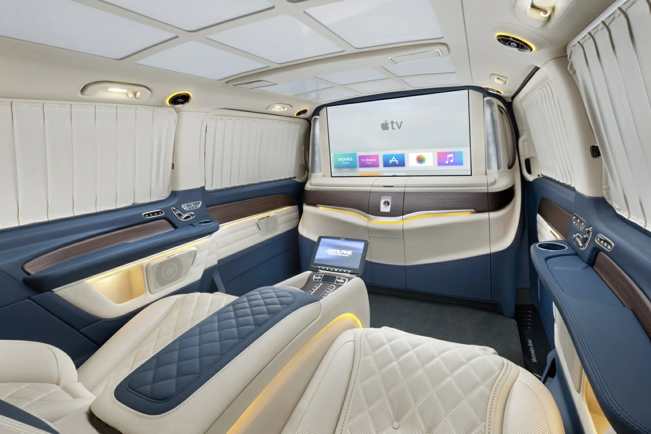 Салон Mercedes-Benz V-VIP. Фото 3