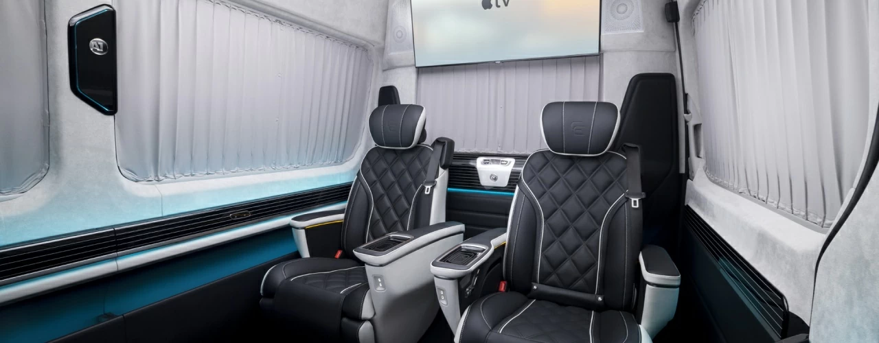 Салон Mercedes-Benz Sprinter BusinessJet. Фото