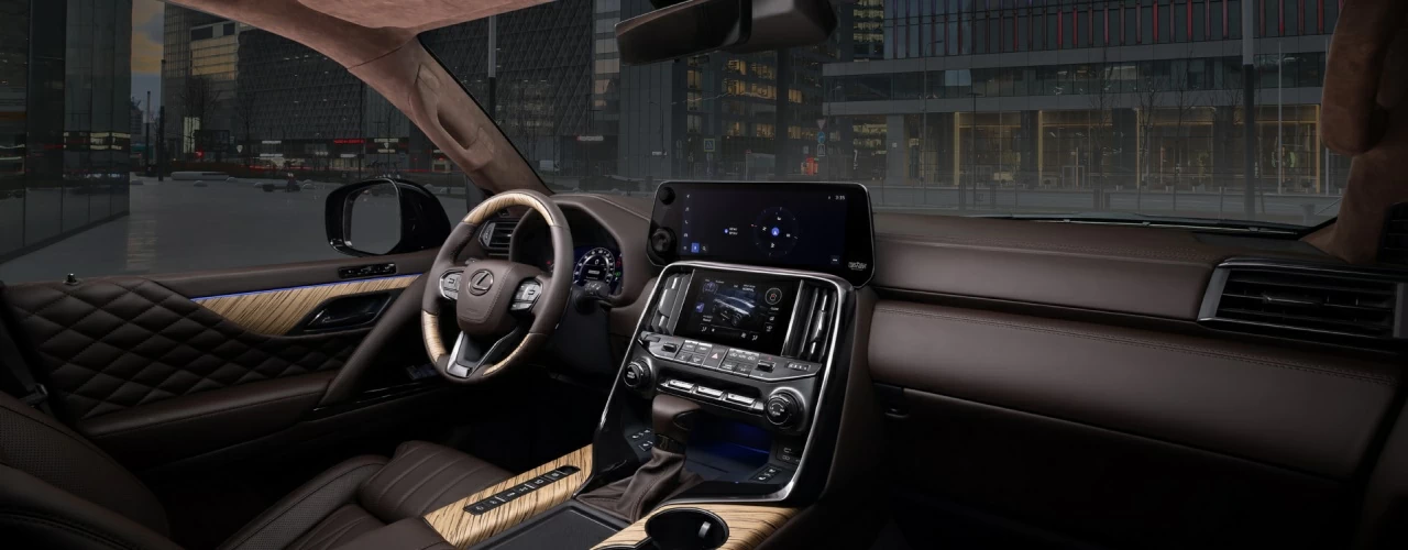 Lexus LX 600 VIP. Торпедо