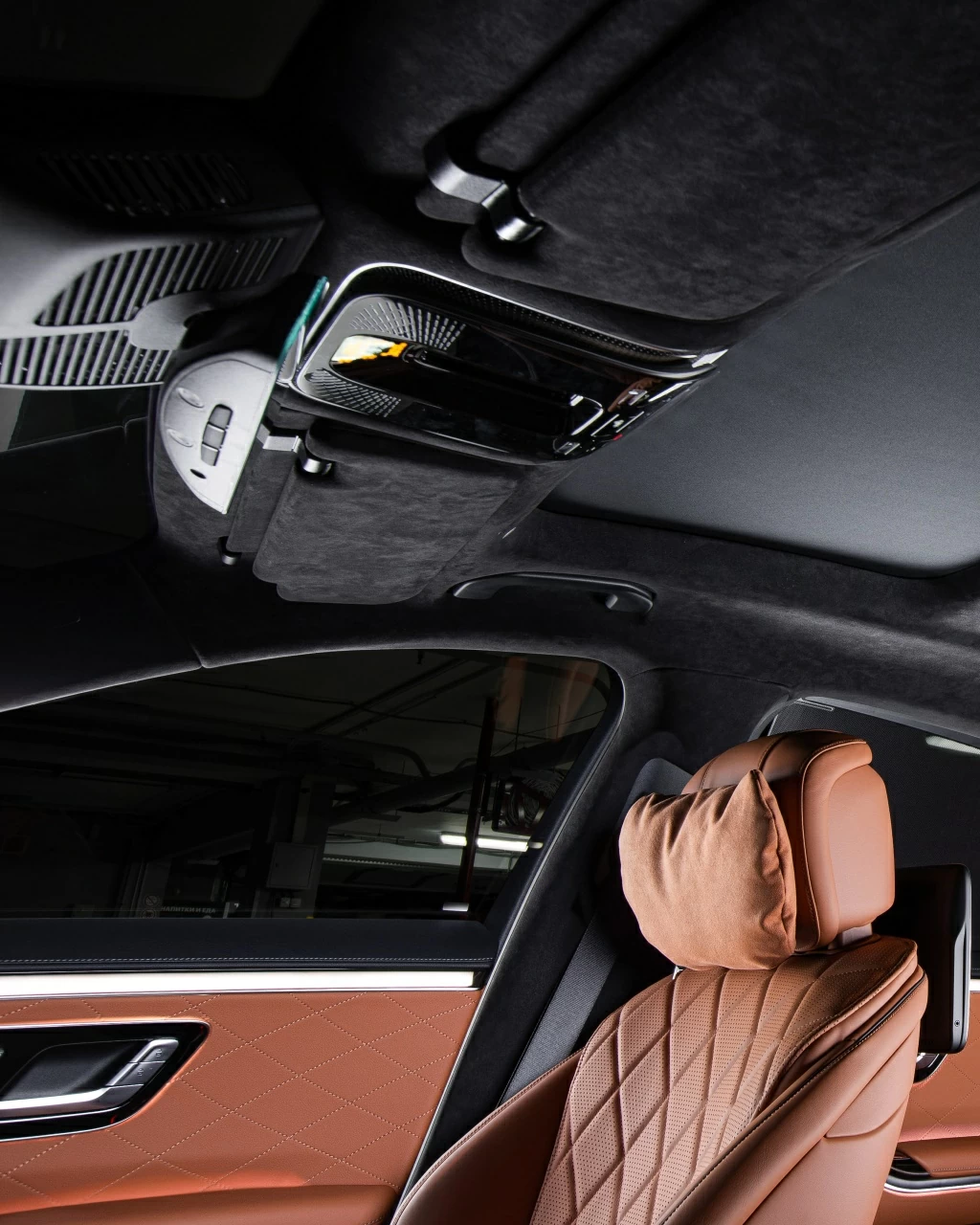 Перешив потолка автомобиля