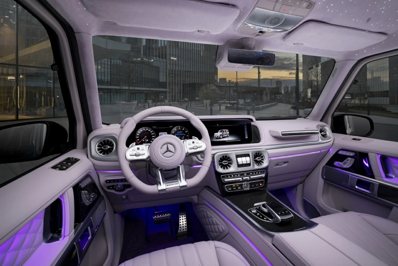 Mercedes-Benz G-Class. Торпедо