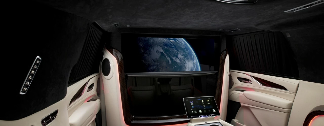 Салон Cadillac Escalade VIP Beige. Фото