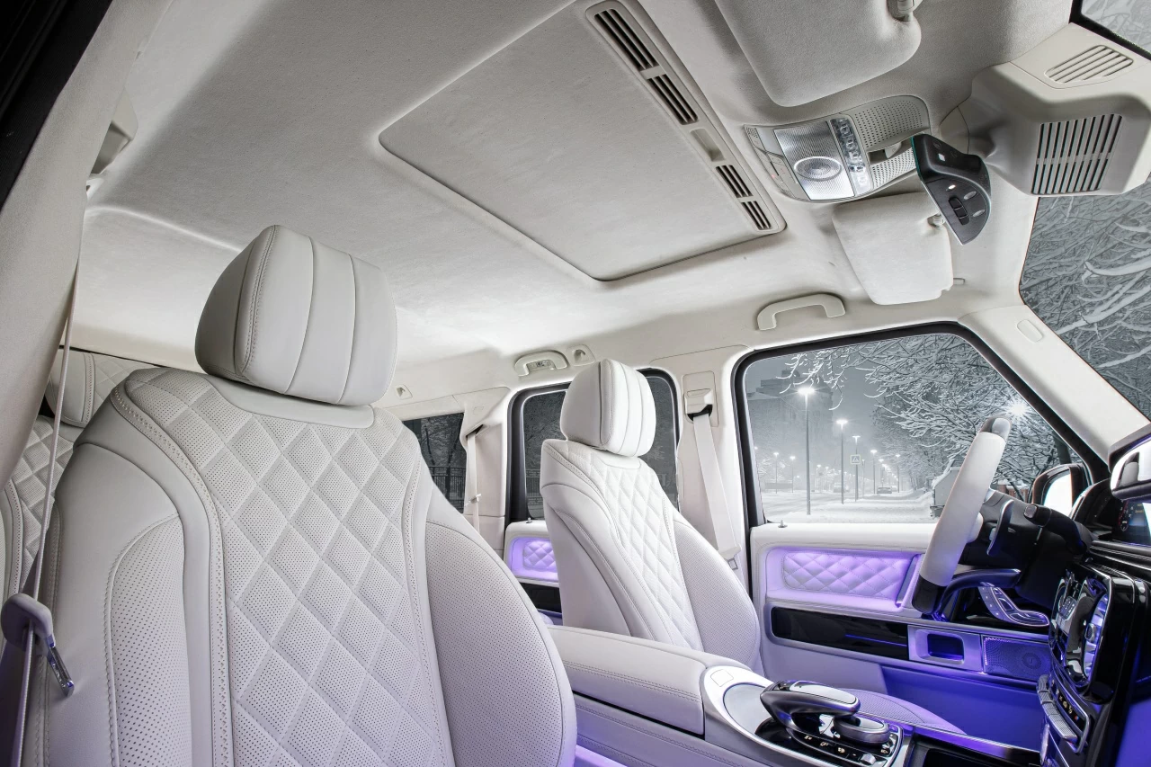 Перетяжка сидений автомобиля кожей. Фото 1