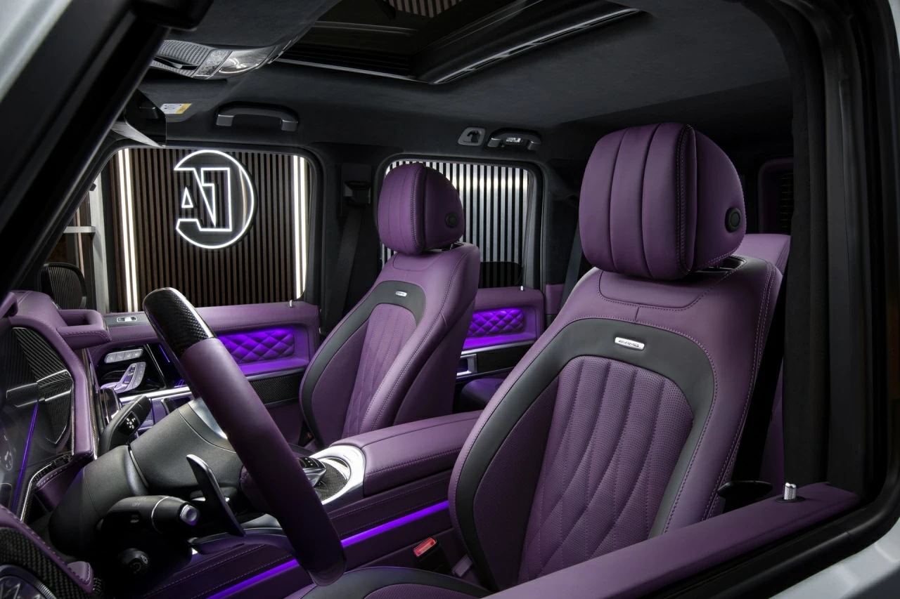 Салон Mercedes-Benz G 63. Фото