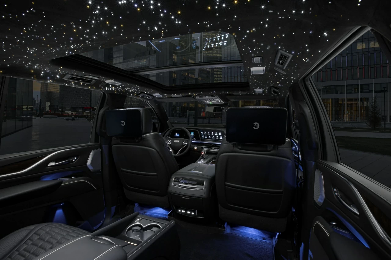 Cadillac Escalade звездное небо