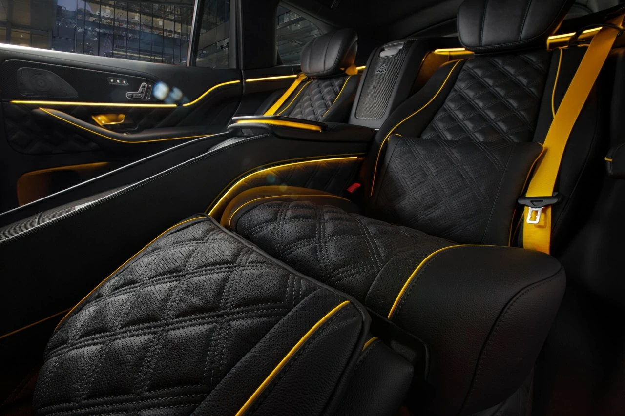 Задний узел Mercedes-Maybach. Фото