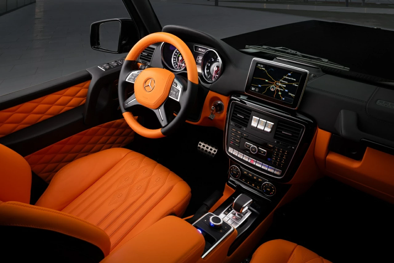 Mercedes-Benz G-Class 436 BRABUS. Торпедо. Фото
