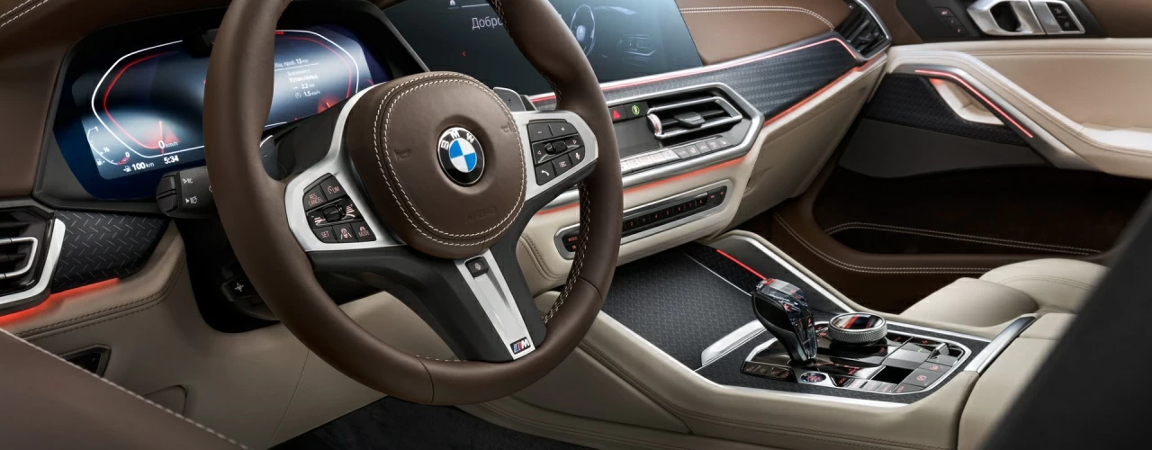 BMW X6M. Торпедо