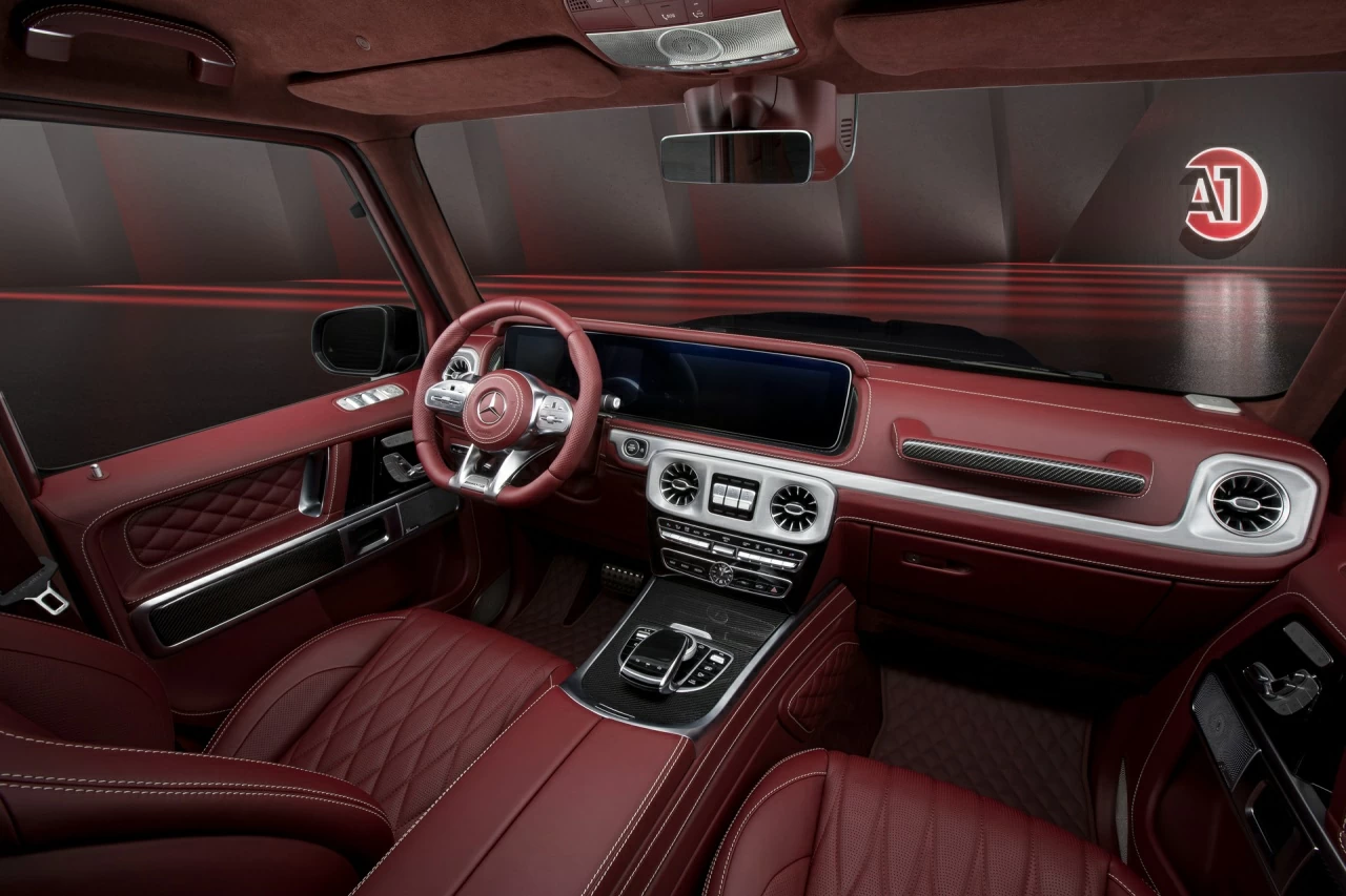 Mercedes-Benz G 63 BRABUS. Торпедо