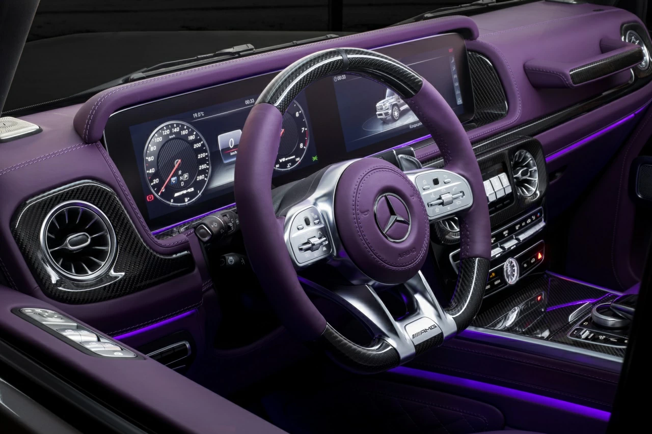 Mercedes-Benz G 63. Руль