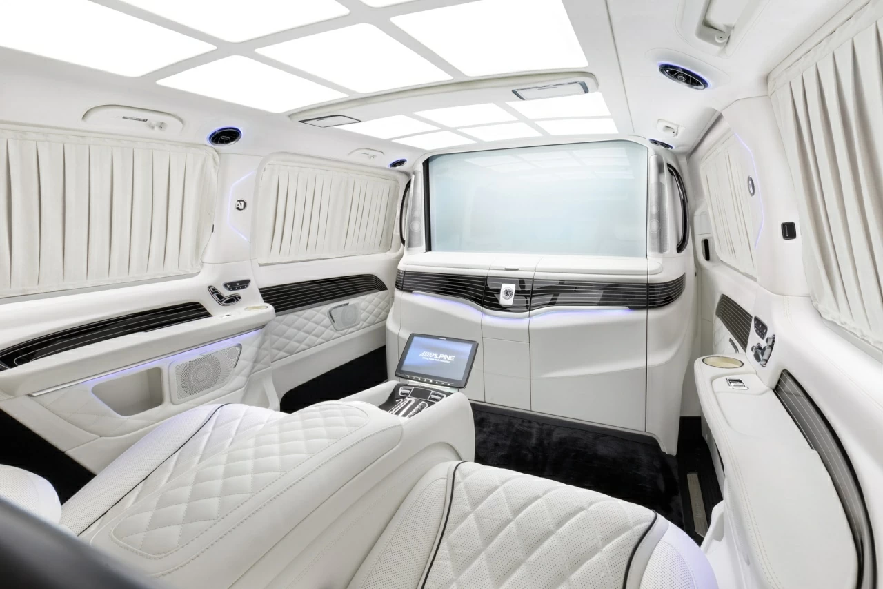 Салон Mercedes-Benz V-VIP. Фото 53
