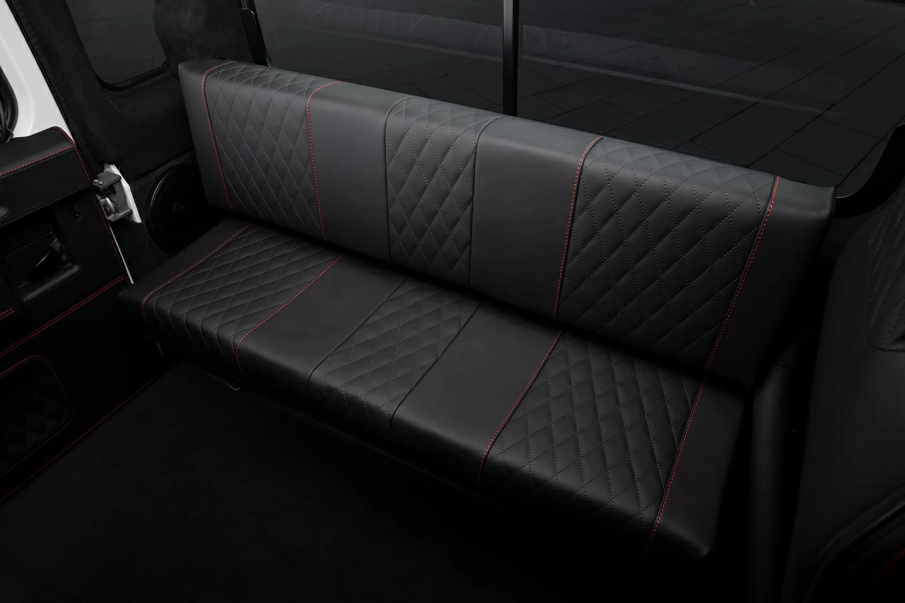 Эксклюзивный интерьер Land Rover Defender. Дополнительное сиденье. Тюнинг А1