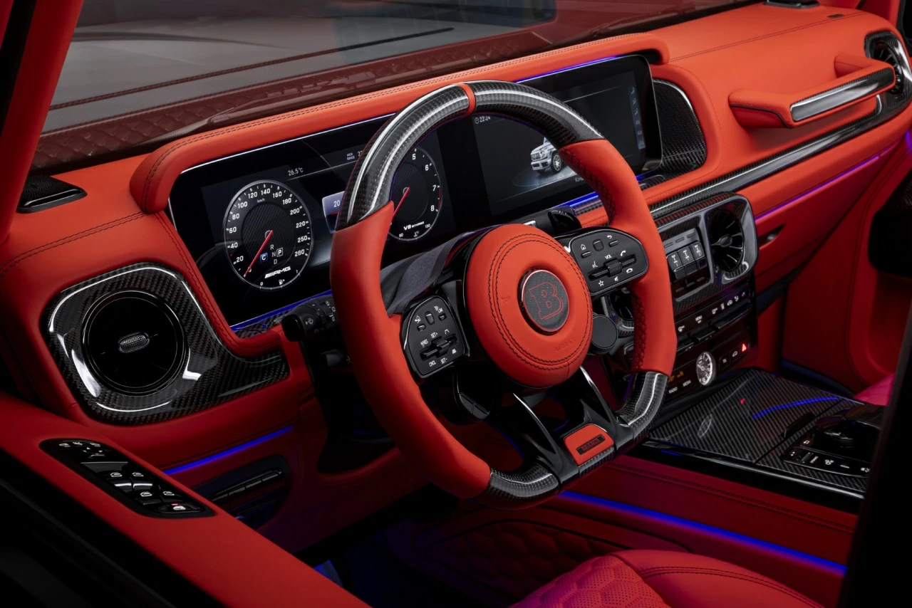 Mercedes-Benz BRABUS G800. Торпедо. Фото